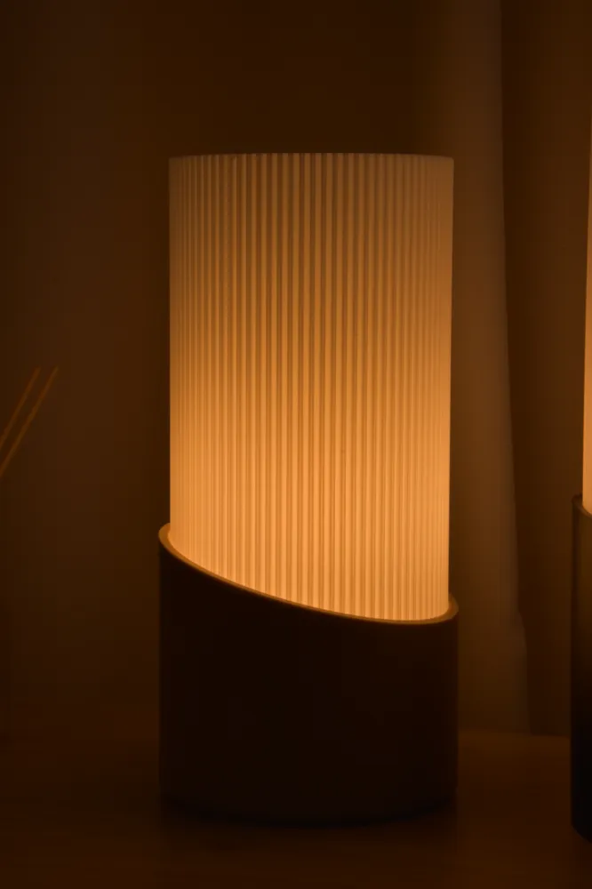 Luminária Coluna Japandi